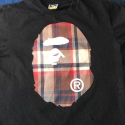 Bape burberry Tee