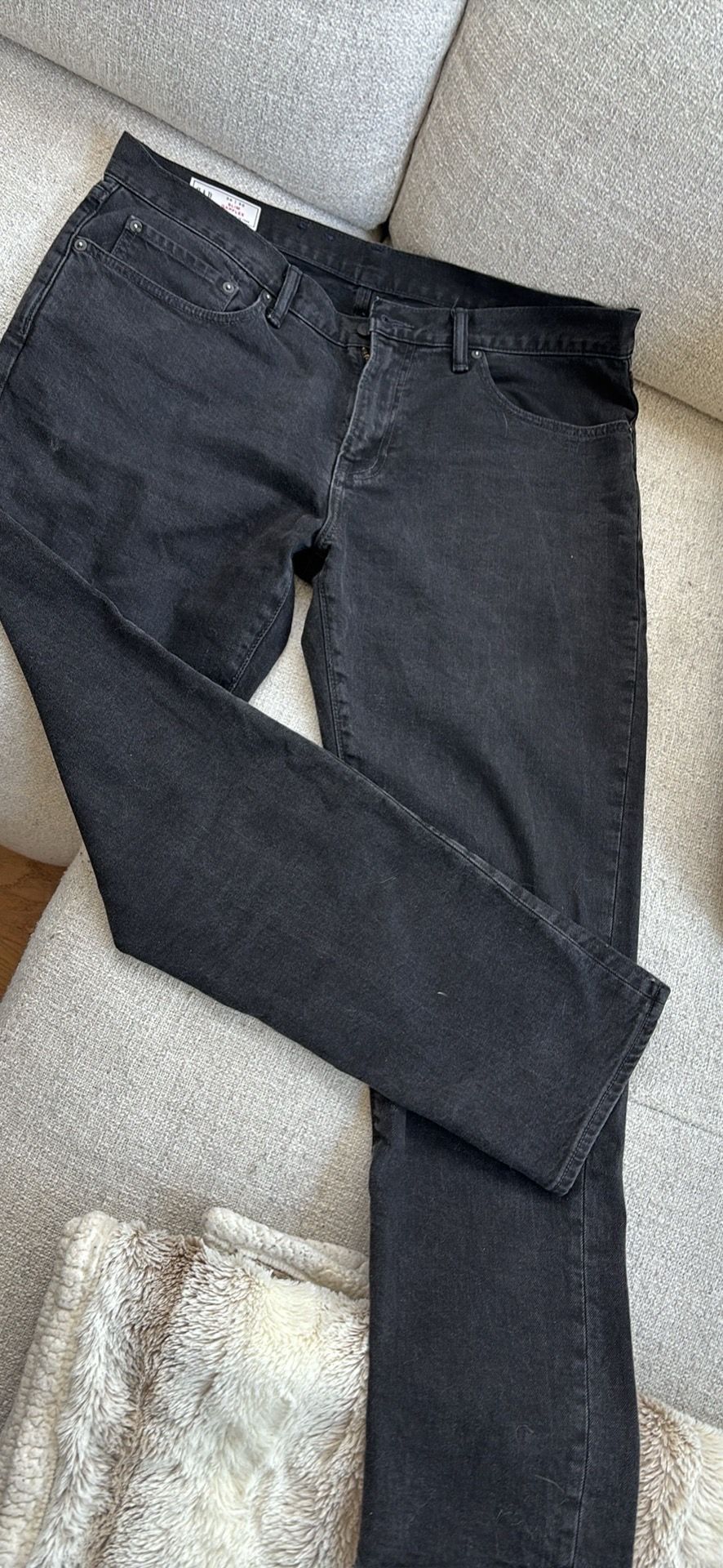 Gap jeans black size 34/30 gapflex