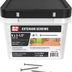 Grip Rite Coarse Thread Exterior Screws (2176 count)