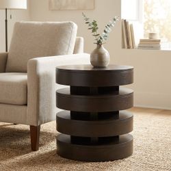 Jayden 22" End Table, Espresso