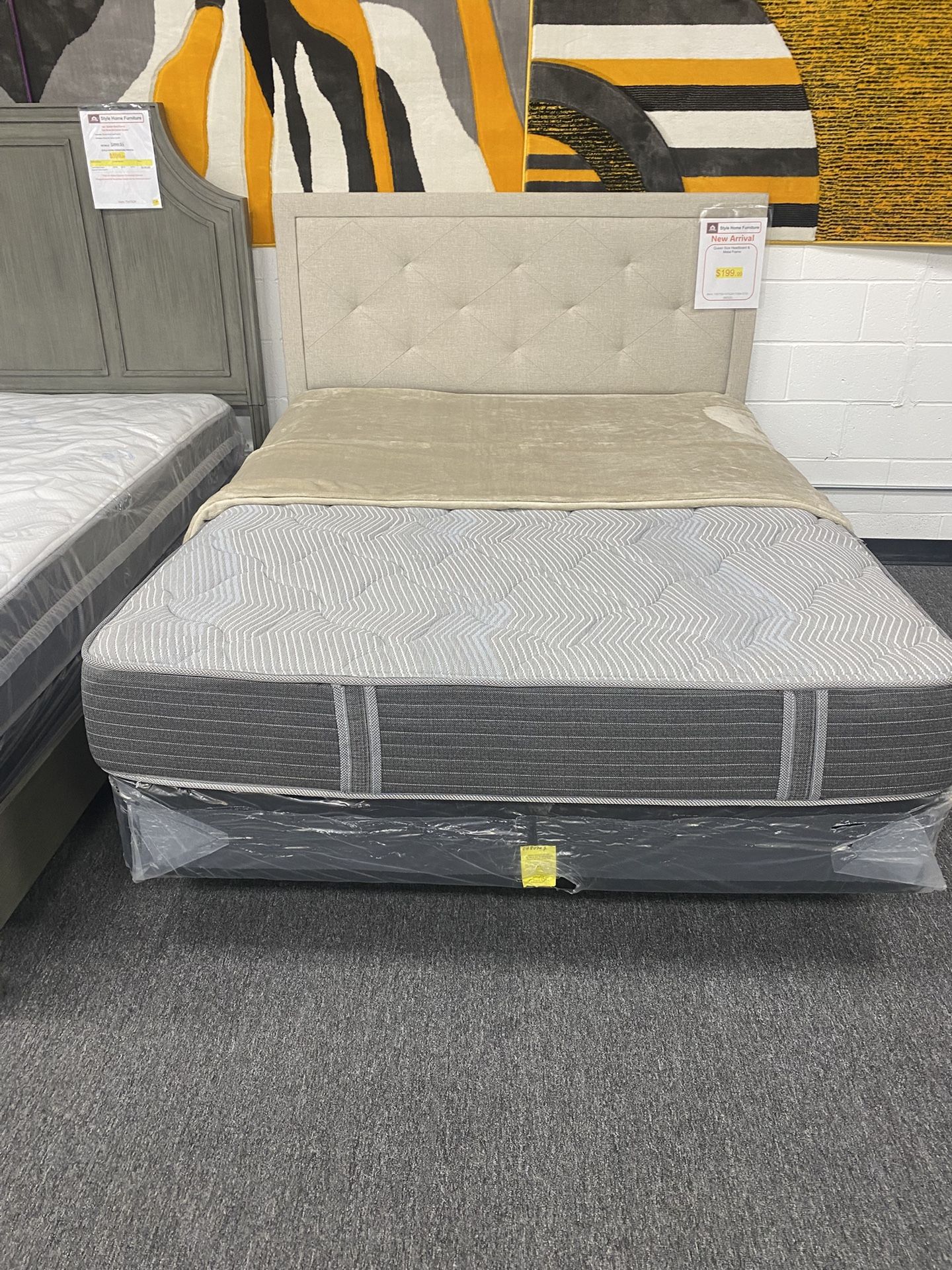 Queen Bed Frame $199