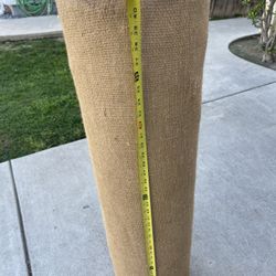  Burlap Natural Jute  Brand New Roll 