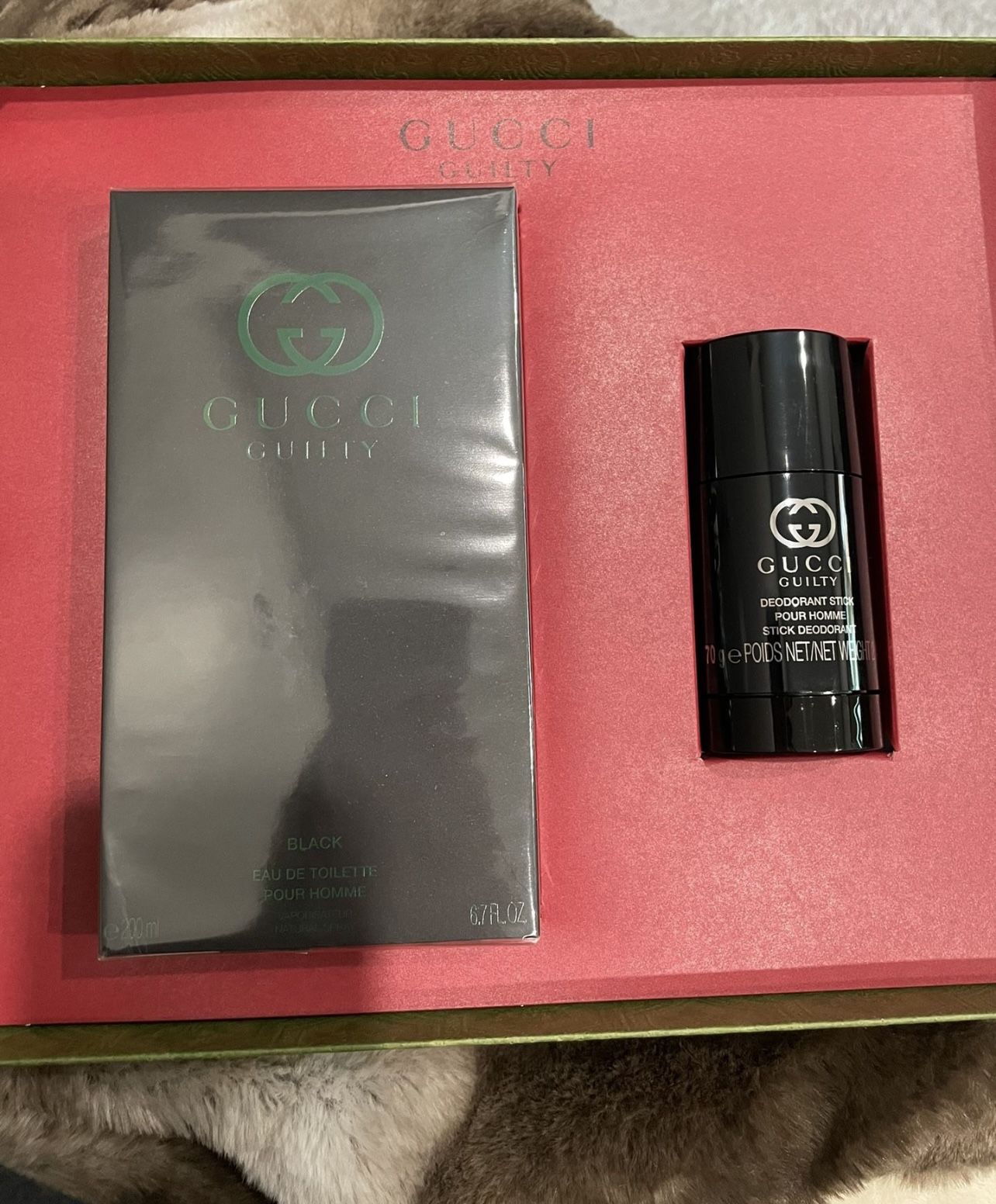 Gucci Guilty Black EAU DE TOILETTE POUR HOMME Set