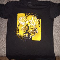 Boys Shirt Dragonball Z Goten And Trunks The size Small