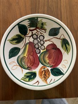 Ironstone Serving Bowl