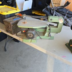 Central Machinery scroll saw 