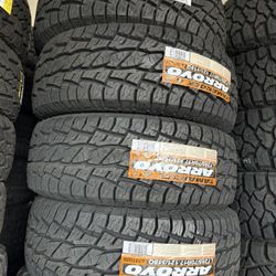 ‼️🚨vendo Set De Llantas Lt 285 70 17 Arroyo R/T Tires