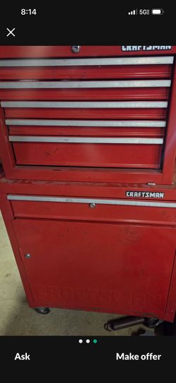 Craftsman Rolling Tool Chest Cabinet
