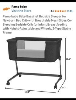Baby bedside bassinet