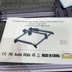 ATOMSTACK A5 Laser  Engraver 5W 