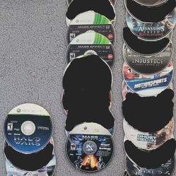 XBOX 360 VIDEO GAMES 