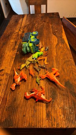 A lot of dinosaurs