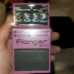 boss flanger pedal