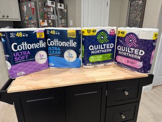 Cottonelle and quilted northern toilet paper