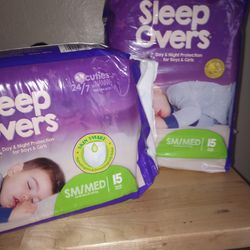 Baby Pampers Size Sm/Med Size 15lbs