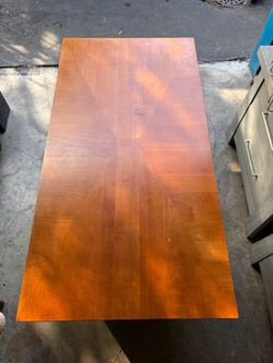 Italian made solid wood rectangular coffee table