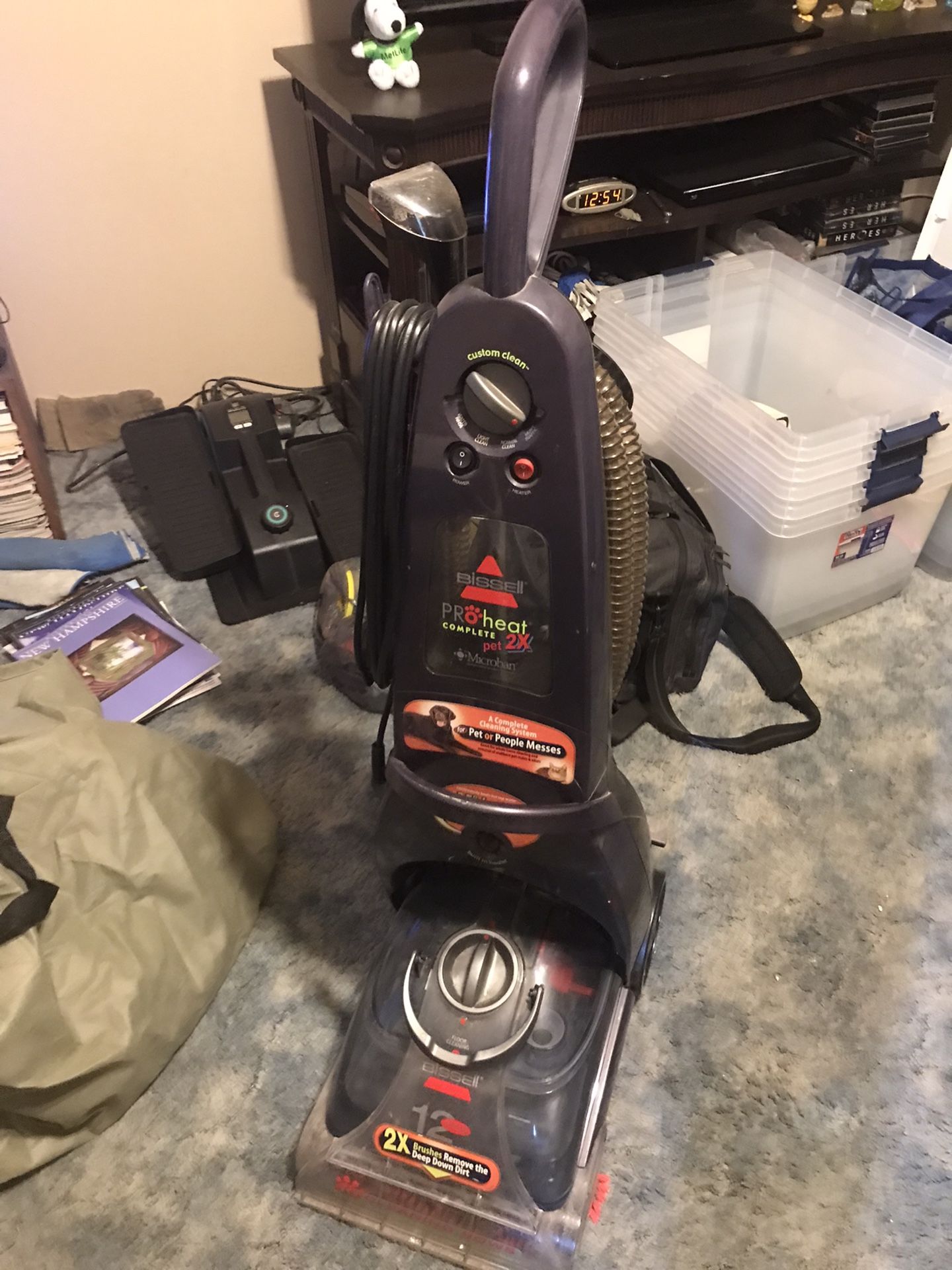 Very Nice Bissell Heated Carpet Cleaner And Upholstery Only $80 Firm