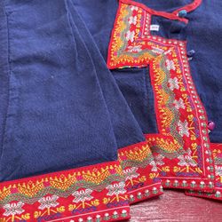 Pakistani Baby Jacket And Pants Outfit