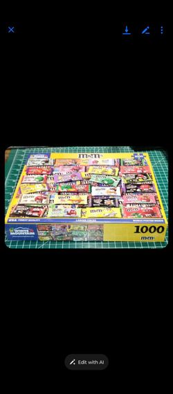 M&M's Puzzle 1000 Pieces
