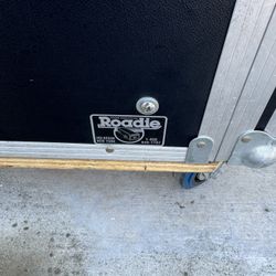 Roadie 14 U double sided mobile rack