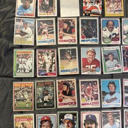 Vintage Sports Cards Lot