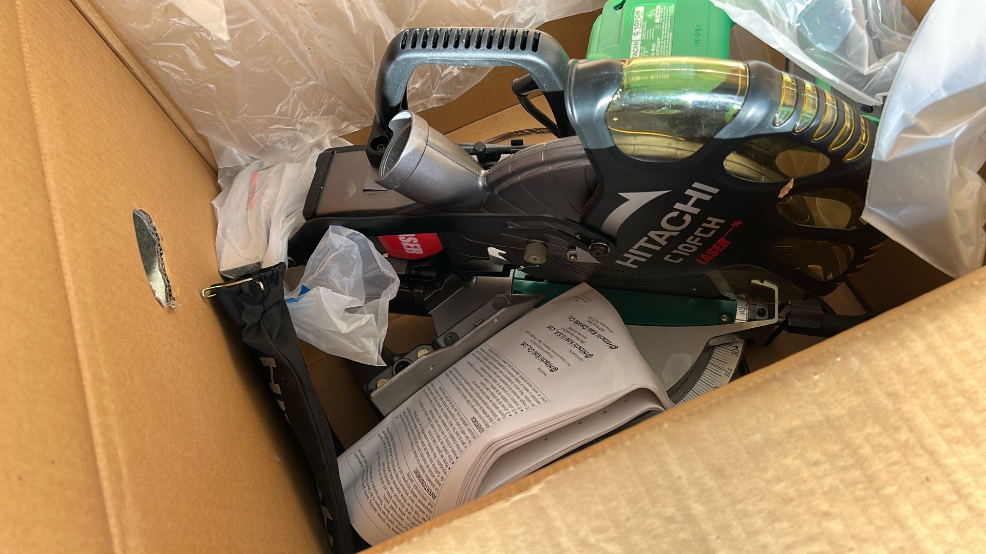 New Hitachi 10" Compound Saw