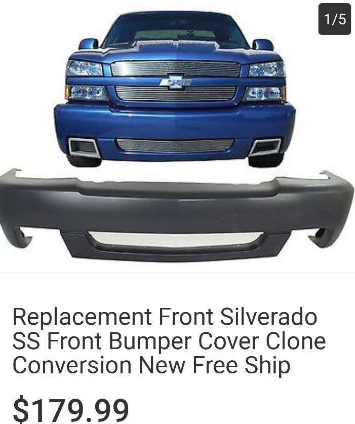2003 2006 7 new CHEVROLET SILVERADO SS FRONT BUMPER COVER