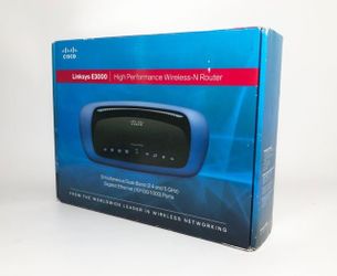 Linksys E3000 WiFi Router