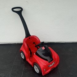 Red Step 2 Push Car 