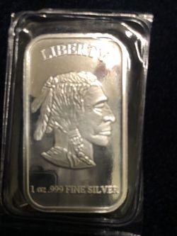 1 Oz silver Bars
