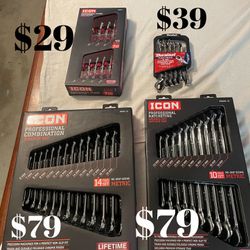 Wrench Sets NEW $79