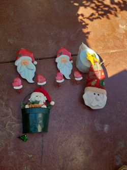 Santa Claus Christmas Decoration Bundle