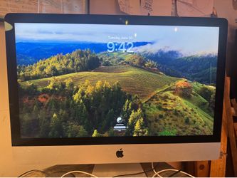 Apple iMac 27” Retina 5K (2019) — 6-core i5, 2 TB SSD, Radeon Pro 580X