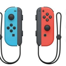 🎮🕹🎀Nintendo Switch JOY-CON CONTROLLERS in Neon Blue and Neon Red🎀-$50🎮🕹