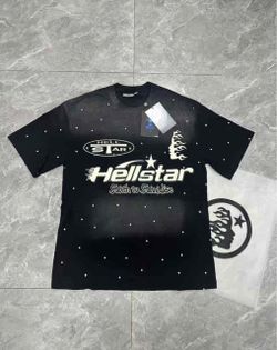 Hellstar Studios Graphic T-Shirt Black