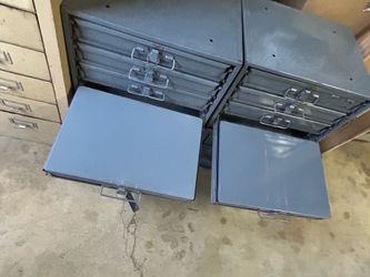 Metal storage cabinet