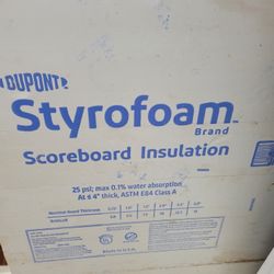 2" Dupont Scoreboard Insulation Panel