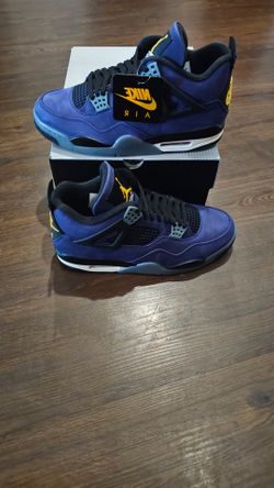 Air Jordan 4 Retro 'Lakers'- DS SIZE 11.5 MEN ($220)