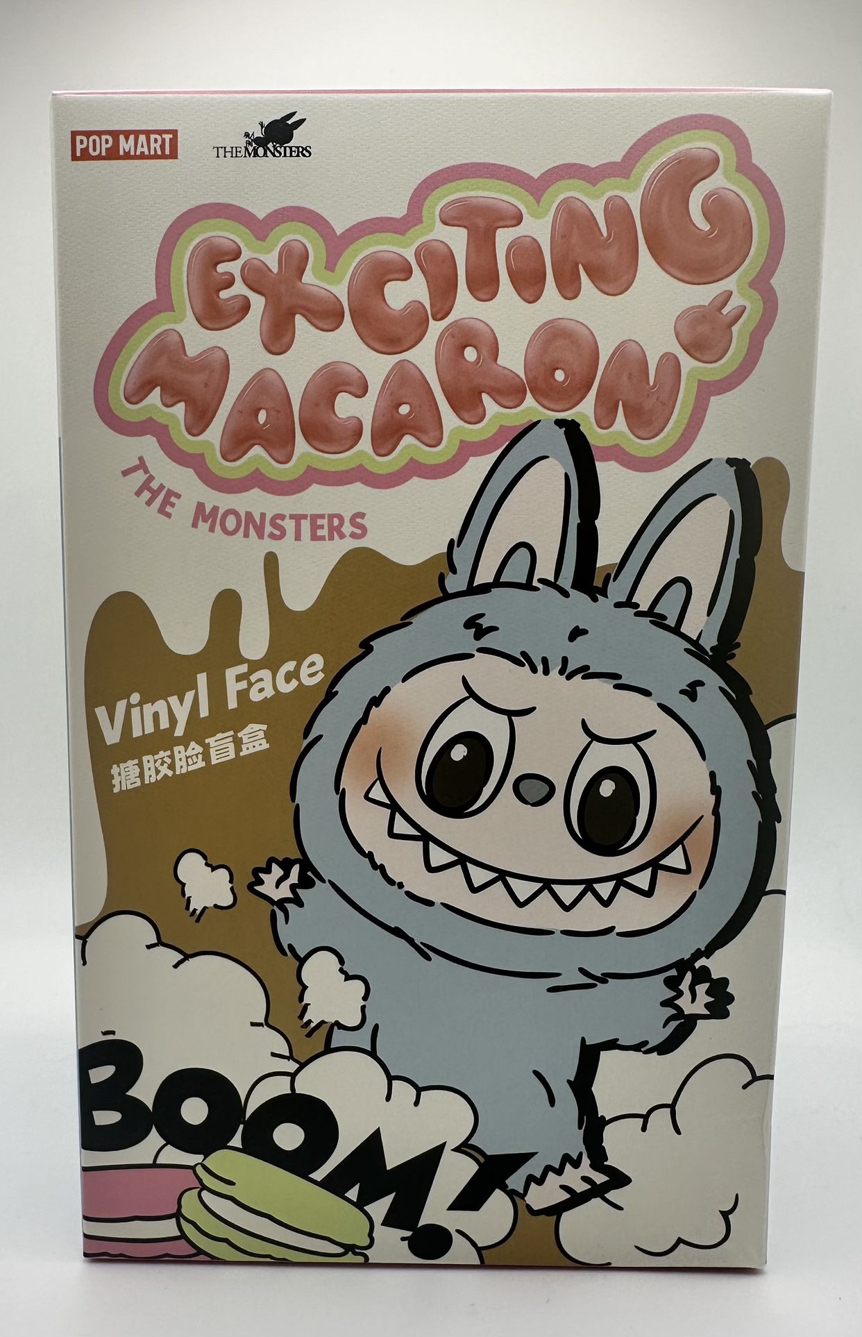 Pop Mart Labubu The Monsters Exciting Macaron Vinyl Face Blind Box