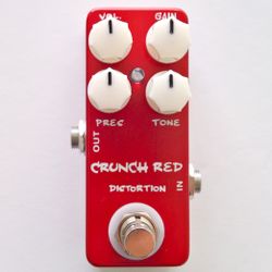 Mosky Audio Crunch Red Distortion Electric Guitar Pedal True Bypass