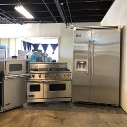 Viking 48” Stainless Steel Kitchen Bundle Set 