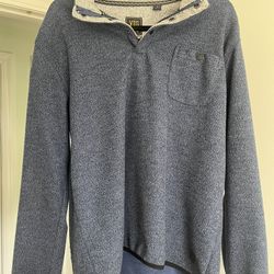 Men’s Quarter-Zip Sweatshirt Size Large