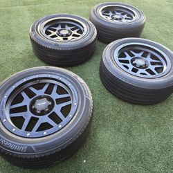 4 20" RIMS&TIRES 6x5.5 