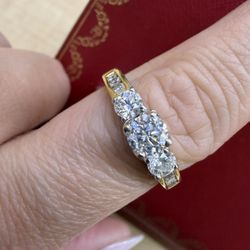 14K YELLOW GOLD WITH DIAMONDS 