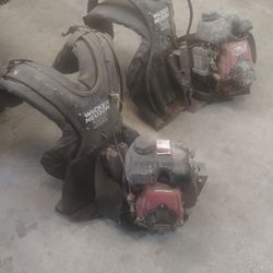  Honda GXH Concrete Backpack Vibrators (2)