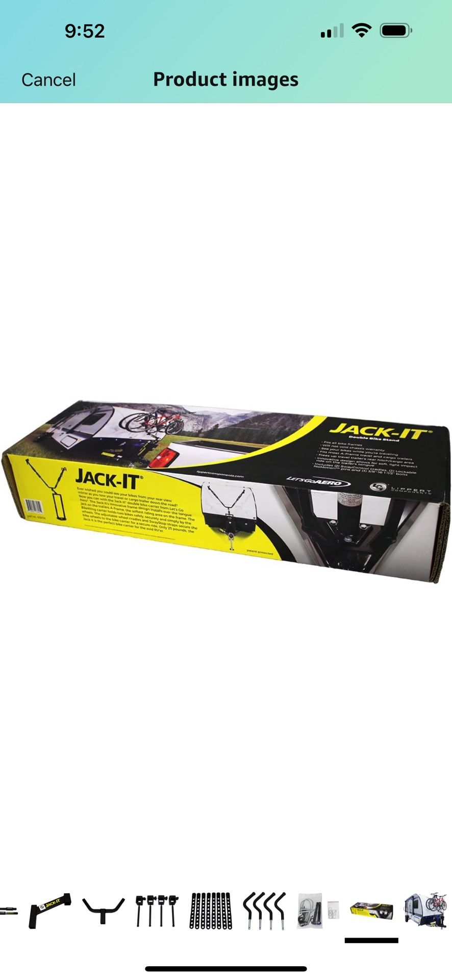 Jack It Rv Bike Carrier