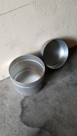 Antique 4" Metal Nail & ScrewTins $3each, 8 Total