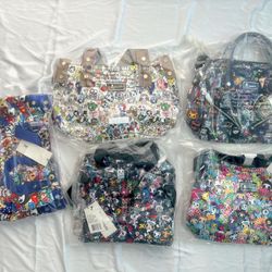 Tokidoki Rare Discontinued Purses Bags Chained Love Robbery Classico Super Fan