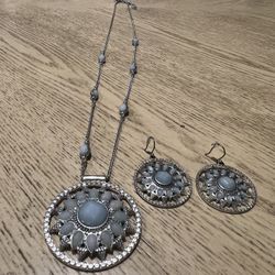 Lucky Brand Necklace & Earring Set 