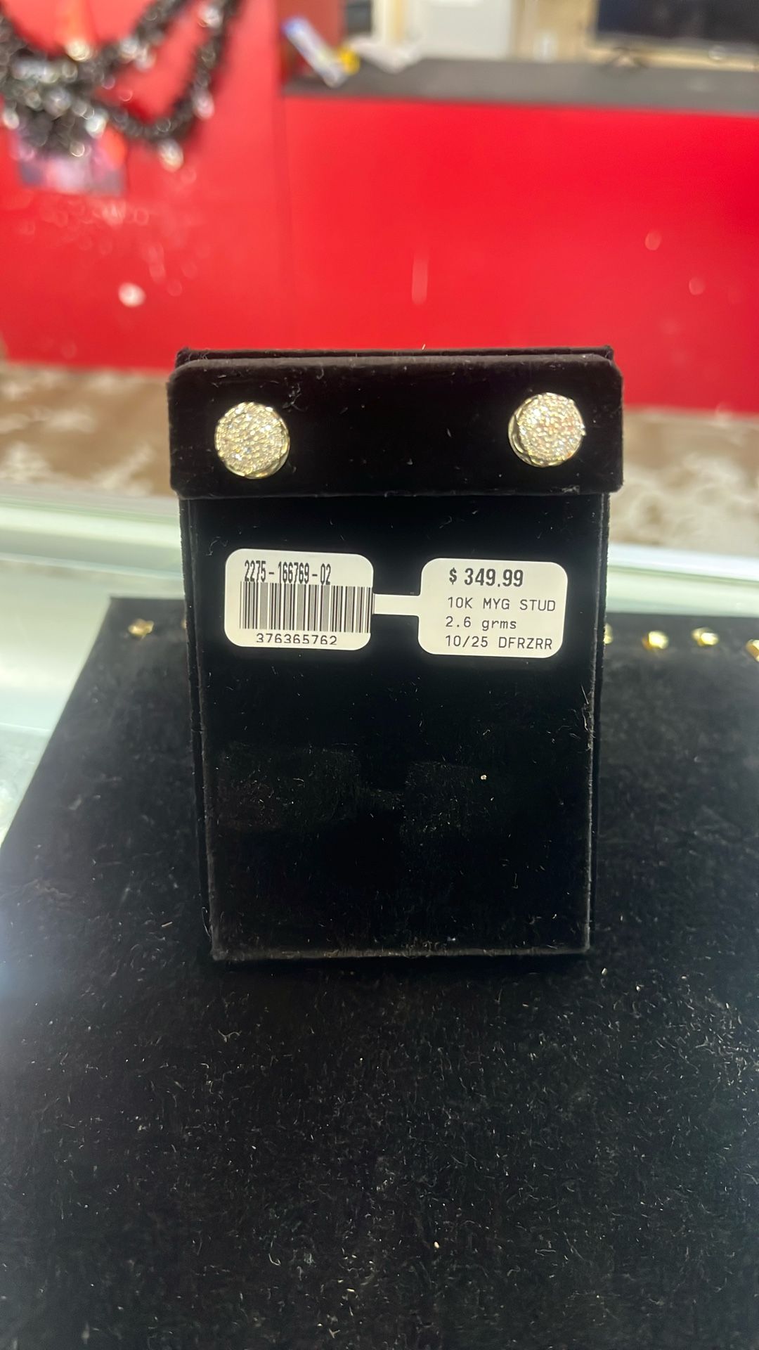 10K Diamond Stud Earrings